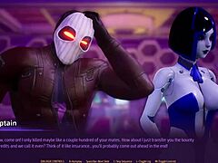 Hot Robot Slut Sucks Dick In Space