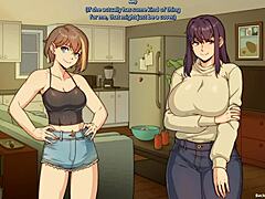 Chloe watches Amy MASTURBATE and JERKS her FUTA COCK - Benefitship