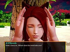 Episode 323 of My New Family series with redhead amateurs.