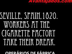 Anime gay bullfighter passionately fucks his brazilian lover