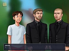 i can't believe summertime saga episode 120 has such intense hentai scenes with cartoon characters.