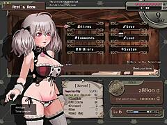 Azel the branded adventurer turns prostitute in Lewdcrest hentai. 😈