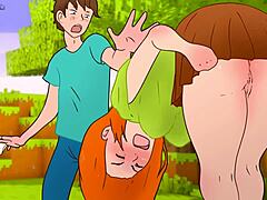 megumin begs black man to fuck her naked in konosuba parody