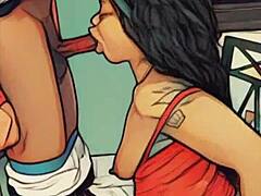 Mommy, suck that stepbro cock with wild hunger!