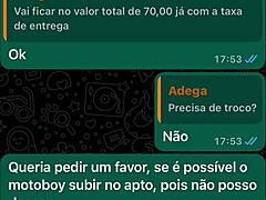 Delivery Guy Gets Paid in Juicy Tight Pussy Action