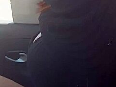 Latina milf fucks mother-in-law in public car after shopping. 😈