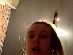 Damn, anal pounding and squirting hard in the changing room!