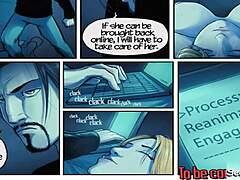 Advance robot sex dolls in threesome fucking action