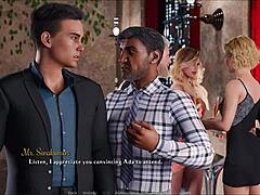 Cute fat curvy girl in outfit plays 3d anime hentai game rules