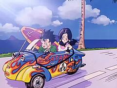 Dragon Ball Z Adventure Featuring Bulma and Gohan