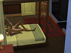 Santu aunty gets naughty with neighbor guy in cartoon