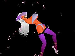 Girl B hero scenes part 4 with Sharifa in cartoon anime hentai domination.