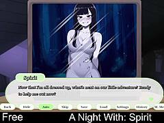 A night with spirit in roleplay game anime!