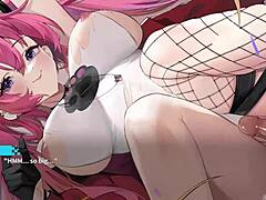 Sexy hentai girl bent over in doggystyle creampie!