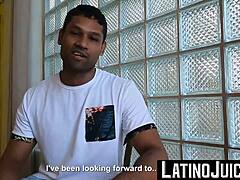 Using my big cock to explore Lucas Perez's deep asshole?