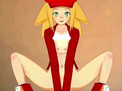 Roll Gets Serviced in Mega Man