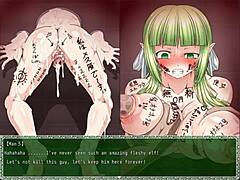 bound elf marie fisted and gangbanged in group