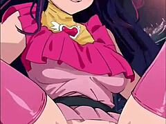 Anime Characters Engage in Intense Scenes