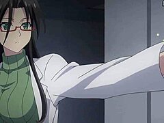 Shinmai maou no testament burst 02 features intense hentai scenes.