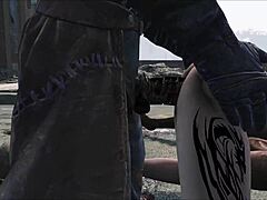 Intense Feelings in Fallout 4 Elie Pillars Sex Scene