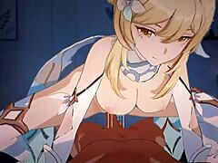 Genshin Impact Cowgirl Rides Hard in MMD