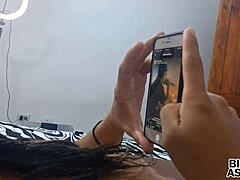 wild encounter with my hermanastra and her massive curves at home