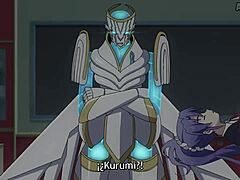 Shinmai maou no testament burst 02 features intense hentai scenes.