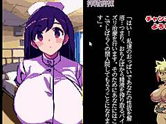 Intriguing game where you collect big breast cg in treatment room