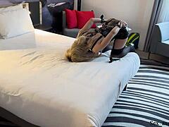 Confused Cute Room Service Girl for Prostitute Incident