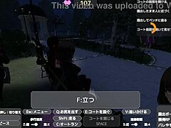 sereka-san exposes under naked coat in public without notice