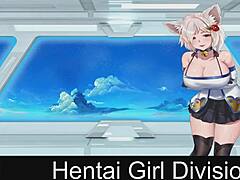 hentai girl explores division neko adventures