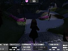 sereka-san exposes under naked coat in public without notice