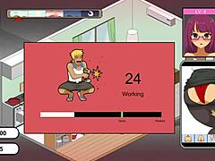 Cheating wives in hentai game