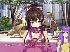 Hey, Check Out These Sexy Ninja Panties in Hentai Action