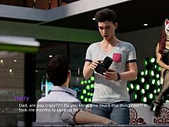 Ms Denvers Ep 54 - Sexy Gamergirl in Cosplay Plays Naughty Porn Game