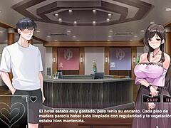 Hentai game ntraholic fucks his wife in front of him and takes her to thermal onsen for more fucking part 8