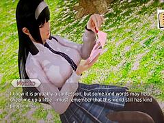Animated video game walkthrough of the Hentai game Academy of Sciences 74