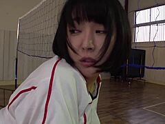 Japanese Busty Volleyball Player’s Secret Training Footage Revealed