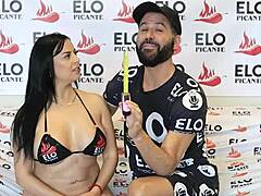 Colombian mature Antonella Blake heats up spicy casting room