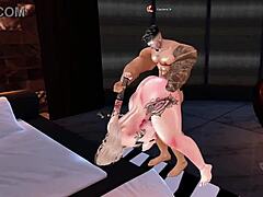 Unfaithful Prostitute Filled With Cum