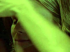 Watch blonde Jackie ride hard before a messy cumshot!