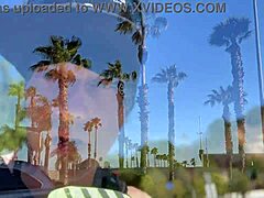 oh gosh, ridin with these hot models in a wild 3some group!