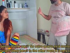 young brazilian women experience big cock orgasms in voyeur homemade scenes