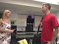 milfaf explores a wild night at the airbnb 😏🏠