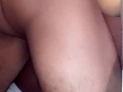 My sexy girlfriend shows off her curvy ass and big tits in homemade action