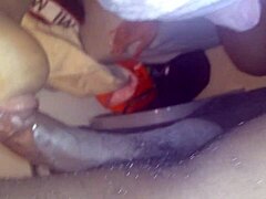 Urban hood wet sucking scene