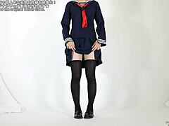 White Panty Fetish Video