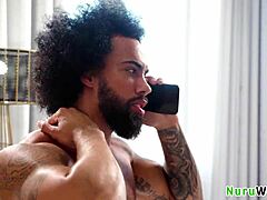 Hot Busty Masseuse Lacey Jayne Fucks Client James Angel in Truck Outdoors After Nuru Massage