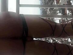 sexystephaniejames shares steamy crossdressing moments in concentr8 clip