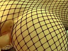 Beautiful thick lips on display in cute babe's steamy moment.